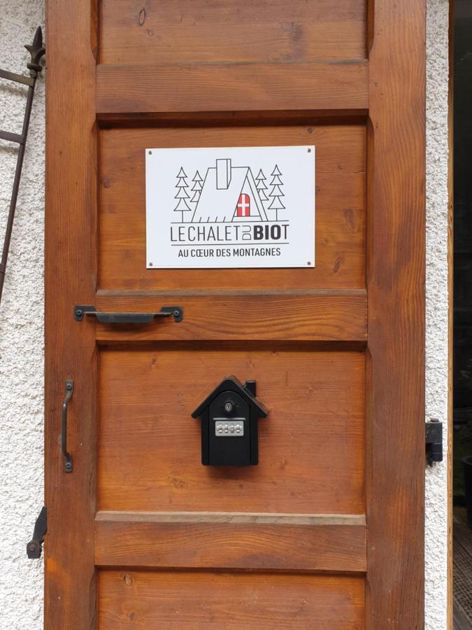 Le Chalet Du Biot Le Biot Exteriör bild